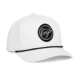 Richardson 258 Rope Hat | Create Your Own Custom Golf Hat White/Black