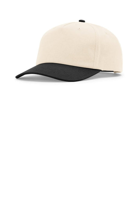 Richardson 5 - Panel Relaxed Gramps 356 - Richardson 356 Cream/ Cream/ Black OSFA Caps
