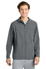 Richardson Barrage Hooded Wind Jacket RA7400FZH - Richardson RA7400FZH Charcoal S Wind Jackets