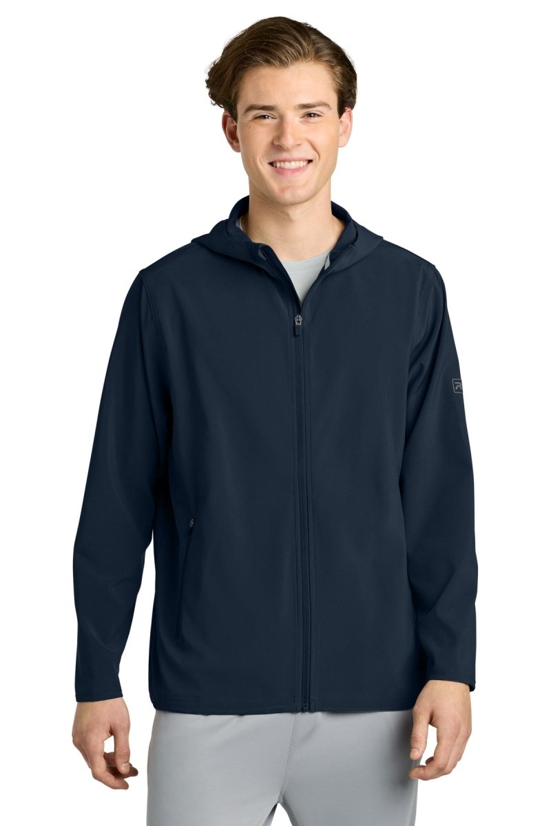 Richardson Barrage Hooded Wind Jacket RA7400FZH - Richardson RA7400FZH Navy M Wind Jackets