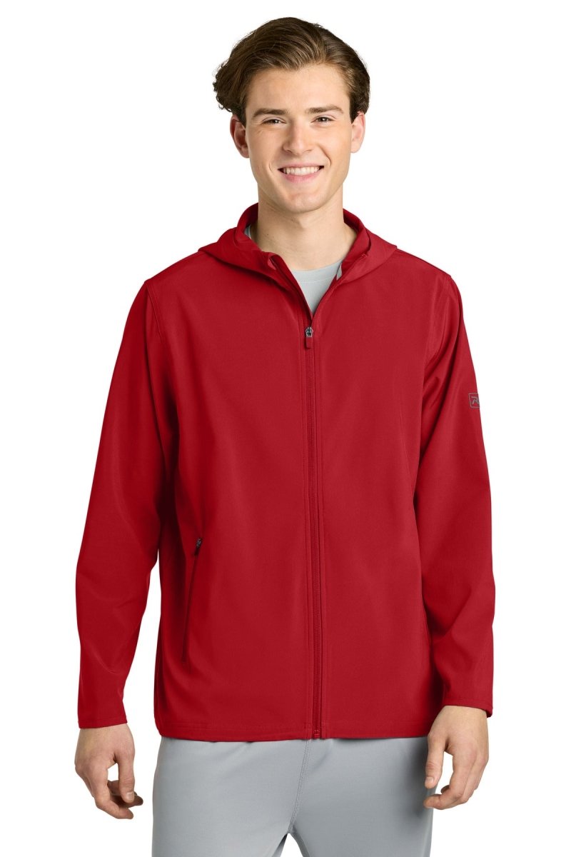 Richardson Barrage Hooded Wind Jacket RA7400FZH - Richardson RA7400FZH Red M Wind Jackets