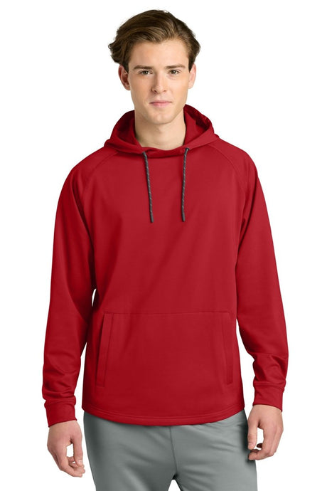 Richardson Charge Performance Fleece Long Sleeve Hoodie RA7200LSH - Richardson RA7200LSH Red XS Performance Hoodies