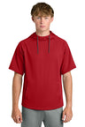 Richardson Charge Performance Fleece Short Sleeve Hoodie RA7200SSH - Richardson RA7200SSH Red M Performance Hoodies