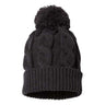 Richardson Chunk Twist Cuffed Beanie - Richardson 141R Heather Charcoal One Size Beanies