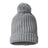Richardson Chunky Cable Beanie - Richardson 143R Heather Grey One Size Beanies