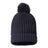 Richardson Chunky Cable Beanie - Richardson 143R Navy One Size Beanies