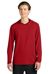 Richardson Clutch Long Sleeve Hoodie RA7110LSH - Richardson RA7110LSH Red XS Performance Hoodies