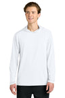 Richardson Clutch Long Sleeve Hoodie RA7110LSH - Richardson RA7110LSH White XS Performance Hoodies
