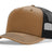 Richardson Five Panel Champ Trucker - Richardson 112FPC Caramel/Black Adjustable Caps