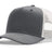 Richardson Five Panel Champ Trucker - Richardson 112FPC Charcoal/Ice Grey Adjustable Caps