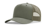 Richardson Five Panel Champ Trucker - Richardson 112FPC Loden Adjustable Caps