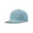 Richardson Five Panel Classic Rope Cap - Richardson 258 Light Grey/ White Adjustable Caps