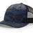 Richardson Five - Panel Printed Trucker Cap - Richardson 112PFP Admiral Duck Camo/ Black Adjustable Caps