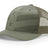 Richardson Five - Panel Printed Trucker Cap - Richardson 112PFP Alternate Loden/Tonal Stars & Stripes Adjustable Caps