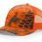 Richardson Five - Panel Printed Trucker Cap - Richardson 112PFP Kryptek Inferno/ Blaze Orange Adjustable Caps