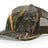 Richardson Five - Panel Printed Trucker Cap - Richardson 112PFP Mossy Oak Habitat/ Brown Adjustable Caps