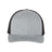 Richardson Five - Panel Trucker Cap - Richardson 112FP Heather Grey/ Black Adjustable Caps