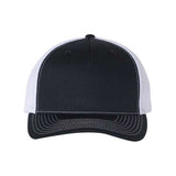 Richardson Five - Panel Trucker Cap - Richardson 112FP Navy/ White Adjustable Caps