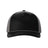 Richardson Five - Panel Trucker with Rope Cap - Richardson 112FPR Black/ Charcoal Adjustable Hats