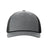 Richardson Five - Panel Trucker with Rope Cap - Richardson 112FPR Heather Grey/ Black Adjustable Hats