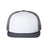 Richardson Foamie Trucker Cap - Richardson 113 White/ Charcoal Adjustable Hats