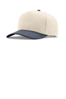 Richardson Full Fabric 5 - Panel Champ 323FPC - Richardson 323FPC Cream/ Cream/ Navy OSFA Caps