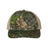 Richardson Garment Washed Printed Trucker Cap - Richardson 111P Mossy Oak Obsession/ Khaki Adjustable Hats