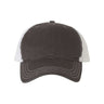 Richardson Garment - Washed Trucker Cap - Richardson 111 Charcoal/ White Adjustable Hats