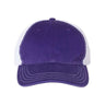Richardson Garment - Washed Trucker Cap - Richardson 111 Purple/ White Adjustable Hats