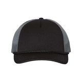 Richardson Low Pro Foamie Trucker Cap - Richardson 213 Black/ Charcoal/ Black Adjustable Caps
