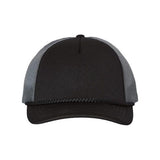 Richardson Low Pro Foamie Trucker Cap - Richardson 213 Black/ Charcoal/ Black Adjustable Caps