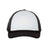 Richardson Low Pro Foamie Trucker Cap - Richardson 213 White/ Black/ Black Adjustable Caps