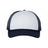 Richardson Low Pro Foamie Trucker Cap - Richardson 213 White/ Navy/ Navy Adjustable Caps