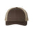 Richardson Low Pro Trucker Cap - Richardson 115 Brown/ Khaki M/L Caps