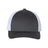 Richardson Low Pro Trucker Cap - Richardson 115 Charcoal/ White M/L Caps