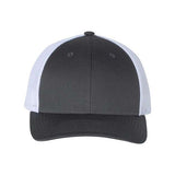 Richardson Low Pro Trucker Cap - Richardson 115 Charcoal/ White M/L Caps