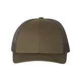 Richardson Low Pro Trucker Cap - Richardson 115 Chocolate Chip/ Grey Brown M/L Caps