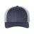 Richardson Low Pro Trucker Cap - Richardson 115 Heather Navy/ Light Grey M/L Caps