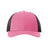 Richardson Low Pro Trucker Cap - Richardson 115 Hot Pink/ Black M/L Caps