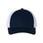 Richardson Low Pro Trucker Cap - Richardson 115 Navy/ White M/L Caps