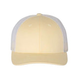 Richardson Low Pro Trucker Cap - Richardson 115 Pale Banana/ Birch M/L Caps