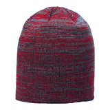Richardson Marled Beanie - Richardson 130 Red/ Grey/ Charcoal One Size Beanies