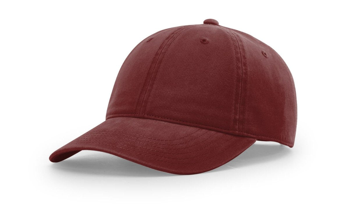 Richardson Peach Twill Dad Hat - Richardson 326 White Adjustable Hats