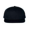 Richardson Pinch Front Structured Snapback Trucker Cap - Richardson 255 Black Adjustable Hats