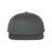 Richardson Pinch Front Structured Snapback Trucker Cap - Richardson 255 Flint Grey Adjustable Hats