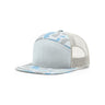 Richardson Printed Seven - Panel Trucker Cap - Richardson 168P Saltwater Duck Camo/Ice Grey Adjustable Caps