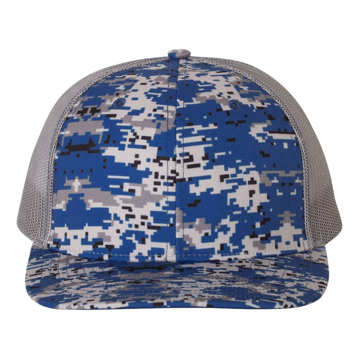 Richardson Printed Trucker Cap - Richardson 112P Realtree Original/ Black Adjustable Caps