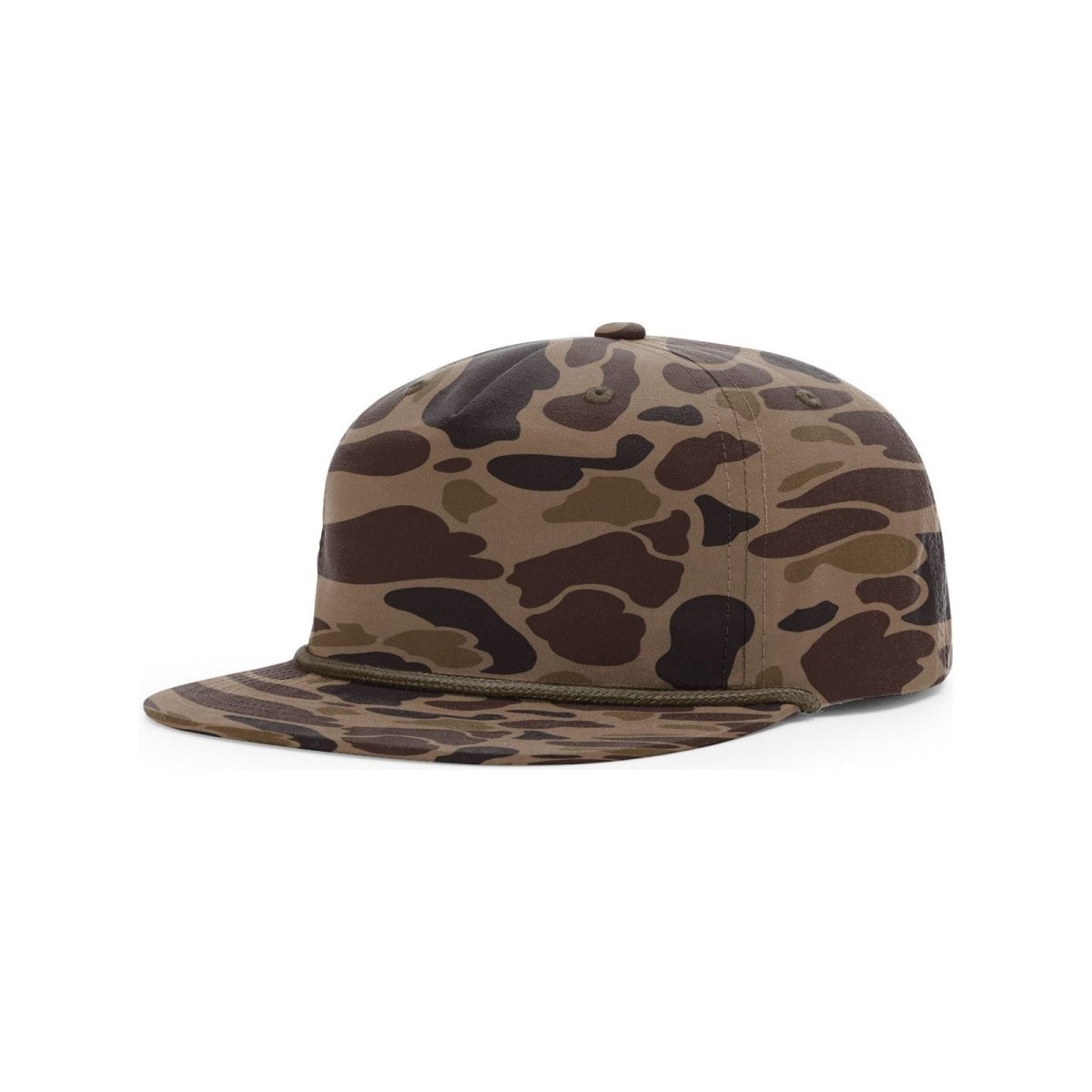 Chapeau Richardson en corde à motif camouflage canard