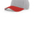 Richardson Pro Twill Snapback 212 - Richardson 212 Grey/ Grey/ Red M/L Hats