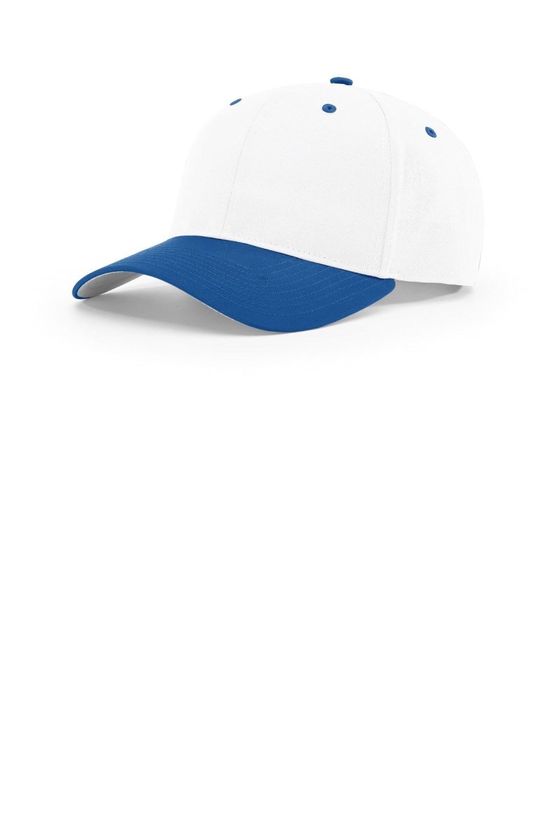 Richardson Pro Twill Snapback 212 - Richardson 212 White/ White/ Royal M/L Hats